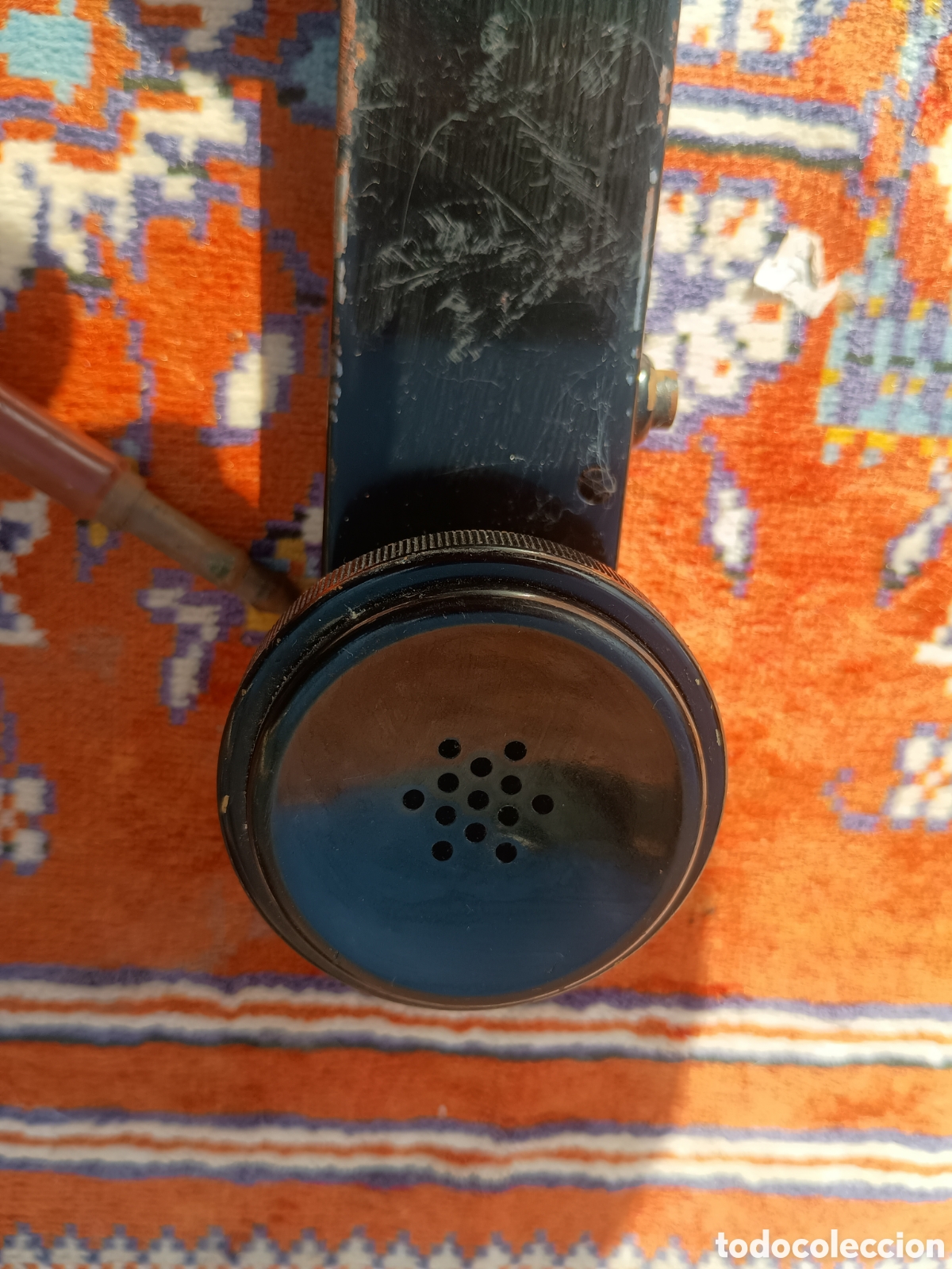 Tel&eacute;fonos: Tel&eacute;fono met&aacute;lico negro - Foto 9