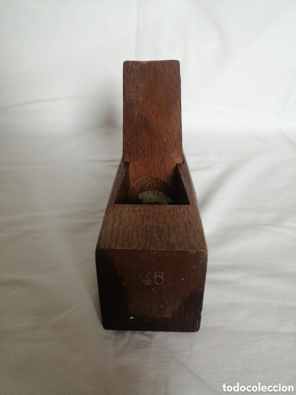 Antig&uuml;edades: Antiguo cepillo de carpintero o garlopa. - Foto 3