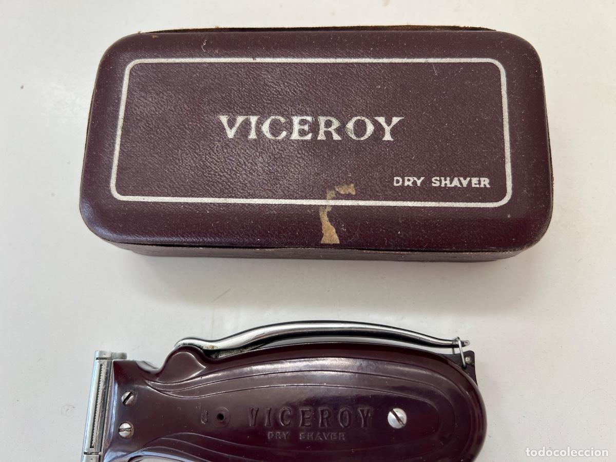 Antig&uuml;edades: MAQUINA AFEITAR VICEROY ROLLS RAZOR DRY SHAVER A&Ntilde;OS 30 BAQUELITA