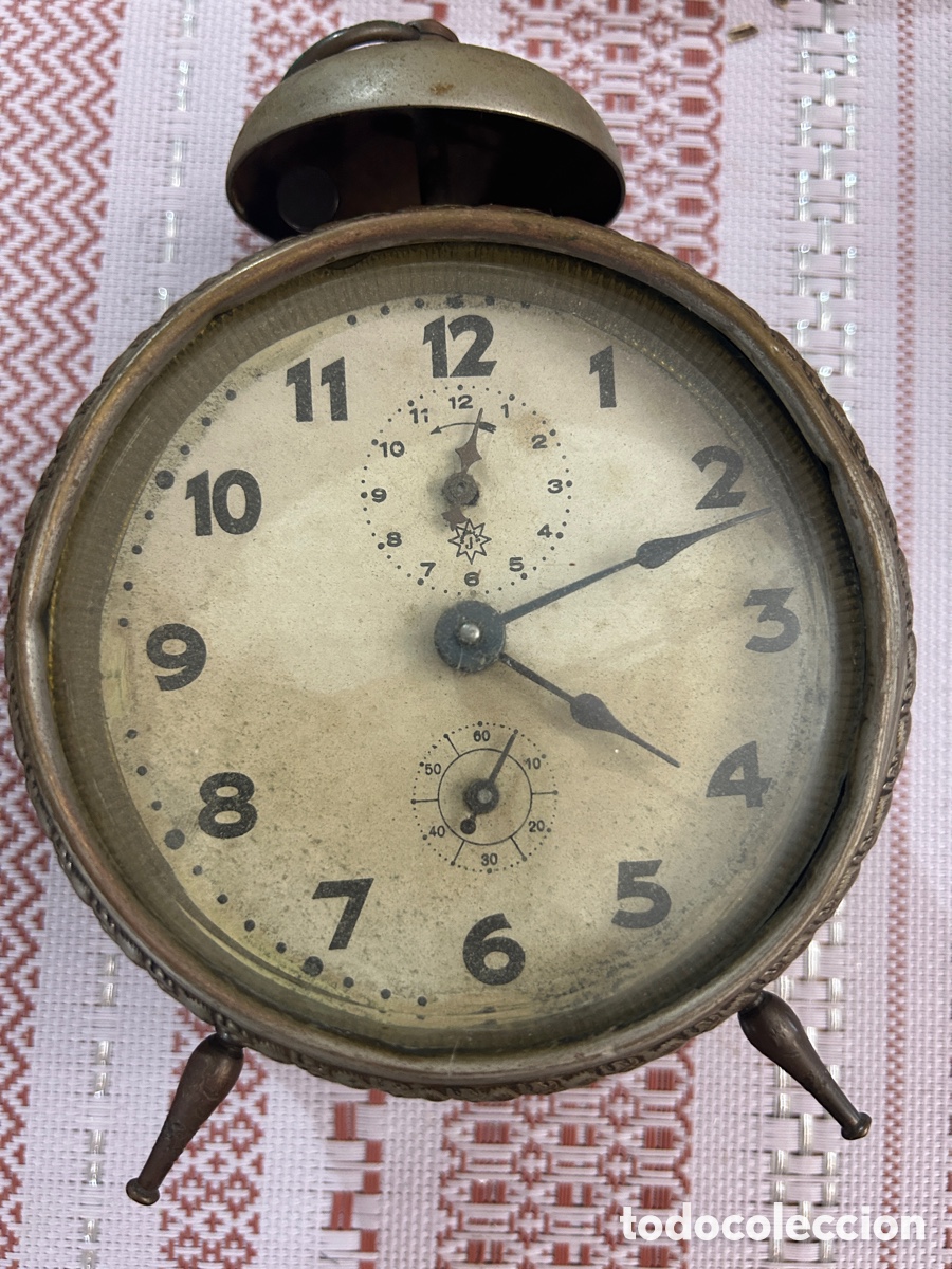Antig&uuml;edades: Reloj despertador M&CB - Foto 1