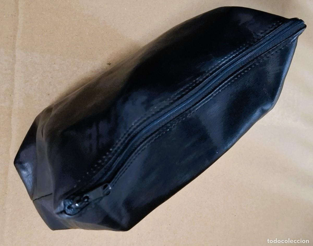 Antig&uuml;edades: 7 Estuche protector de piel negra con cierre de cremallera - Foto 7