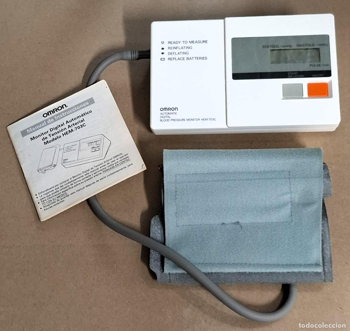 Antig&uuml;edades: ESFIGMOMANOMETRO Digital autom&aacute;tico. Modelo OMRON HEM-703C - Foto 1