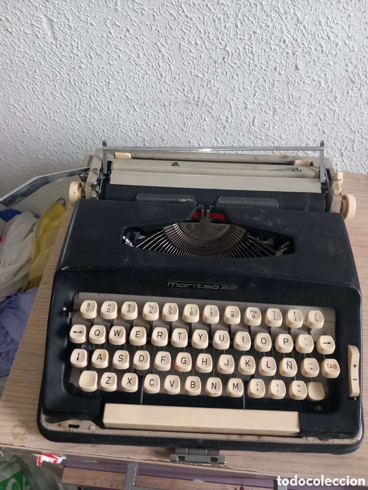 Antig&uuml;edades: ANTIGUA MAQUINA DE ESCRIBIR MARITSA 22,,VER FOTOS