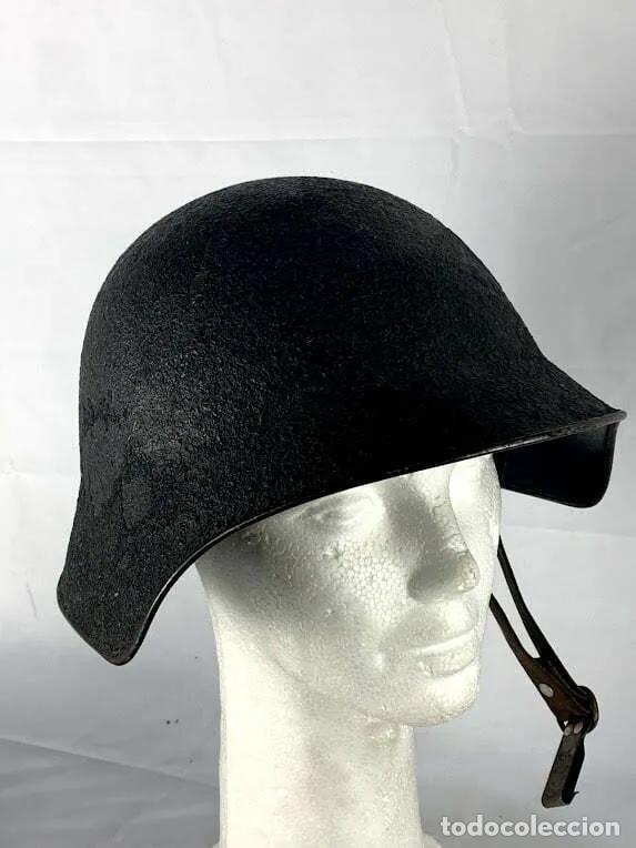 Antig&uuml;edades: Casco Suizo original M40 interior piel