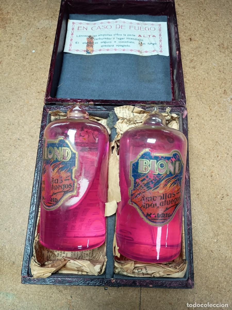Antig&uuml;edades: AMPOLLAS APAGAFUEGOS BLOND