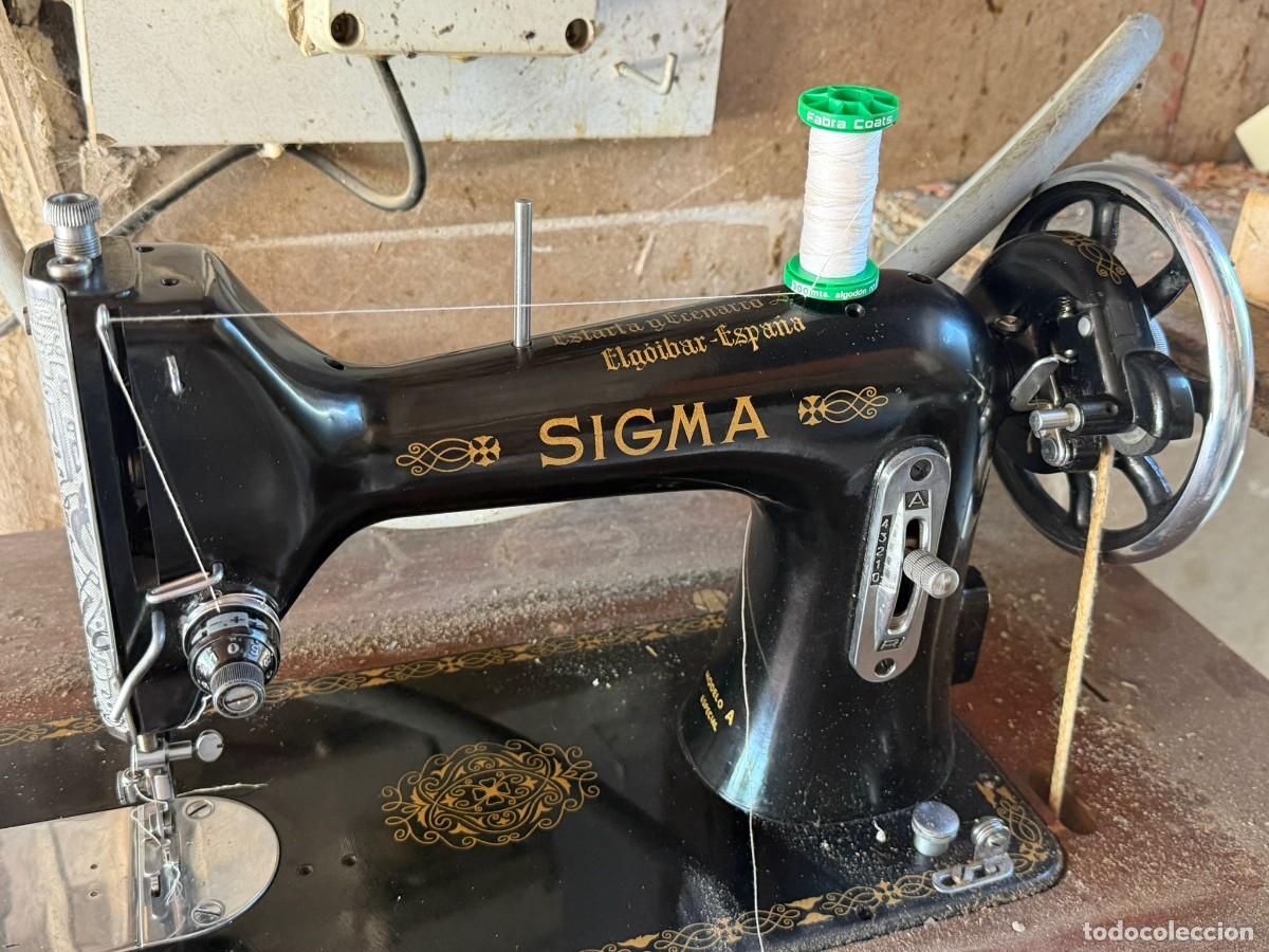 Antig&uuml;edades: M&aacute;quina de coser Sigma - Foto 2