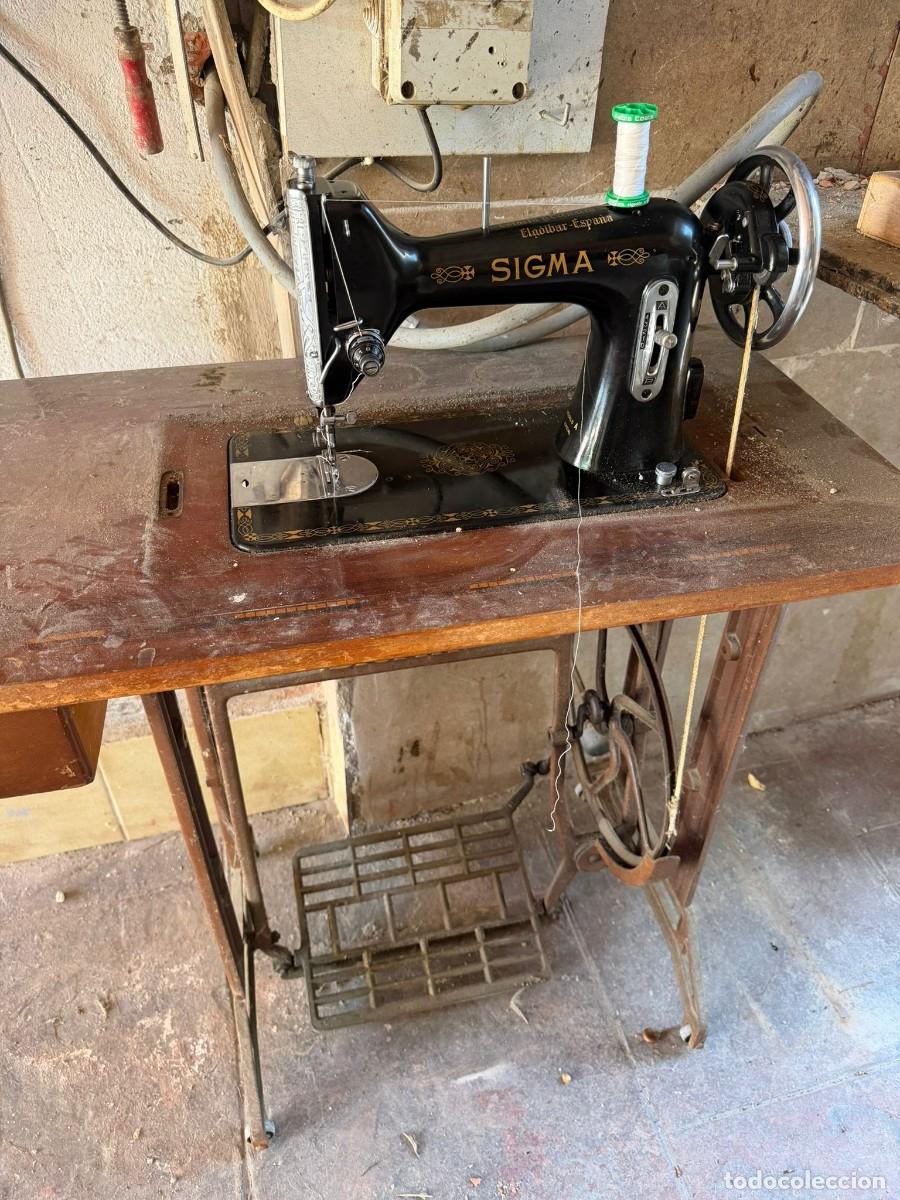 Antig&uuml;edades: M&aacute;quina de coser Sigma - Foto 4