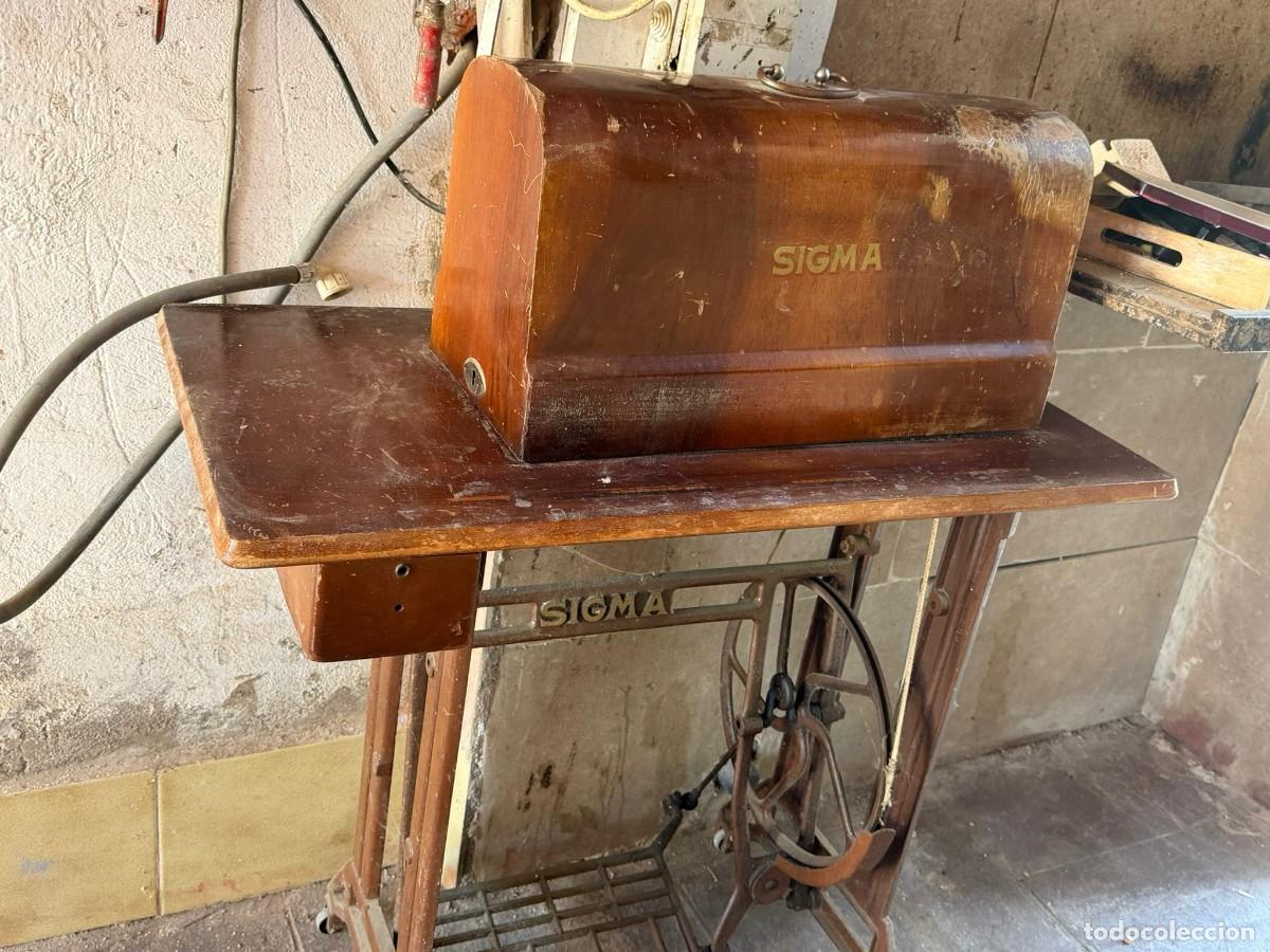 Antig&uuml;edades: M&aacute;quina de coser Sigma - Foto 5
