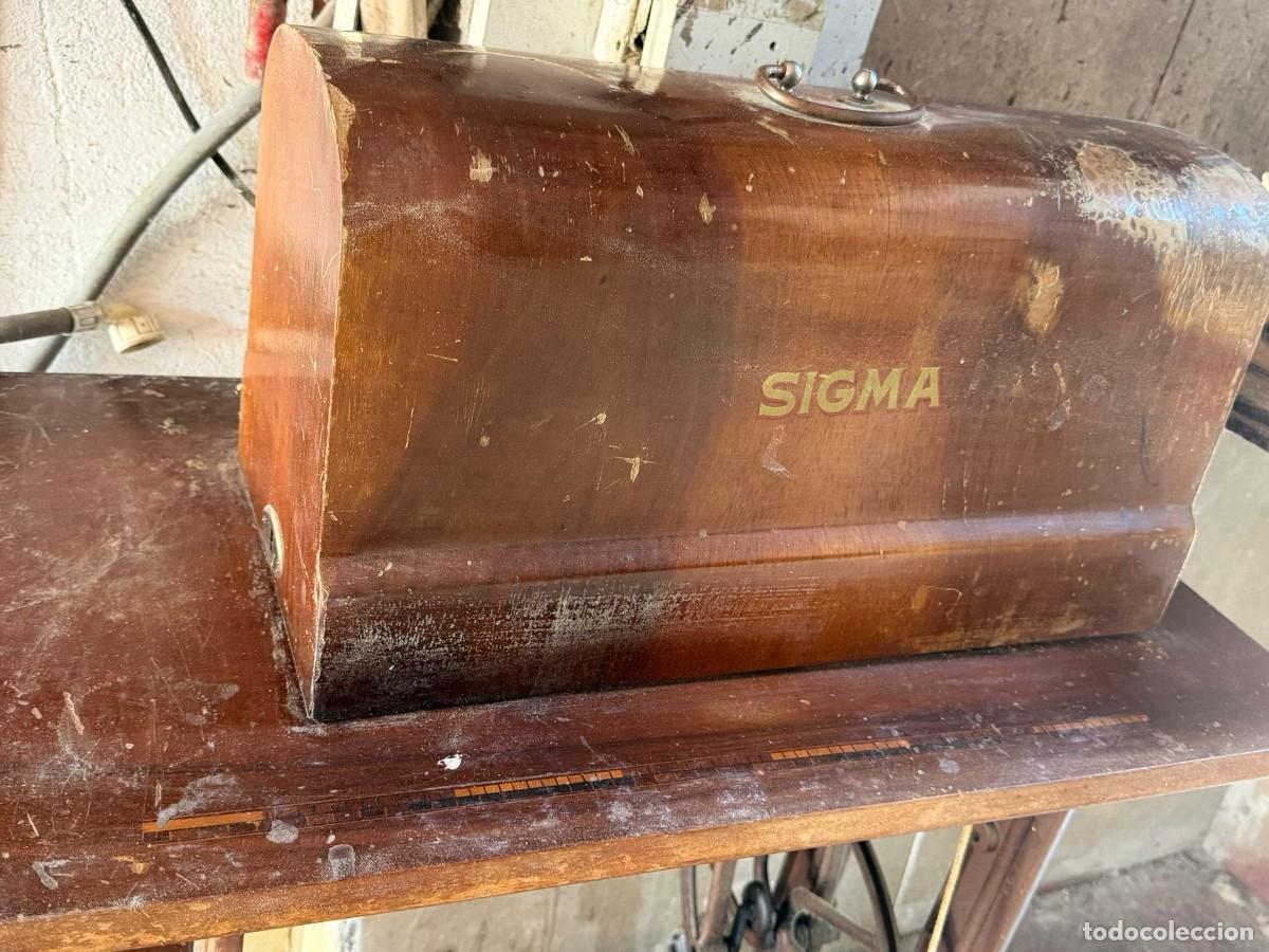 Antig&uuml;edades: M&aacute;quina de coser Sigma - Foto 6