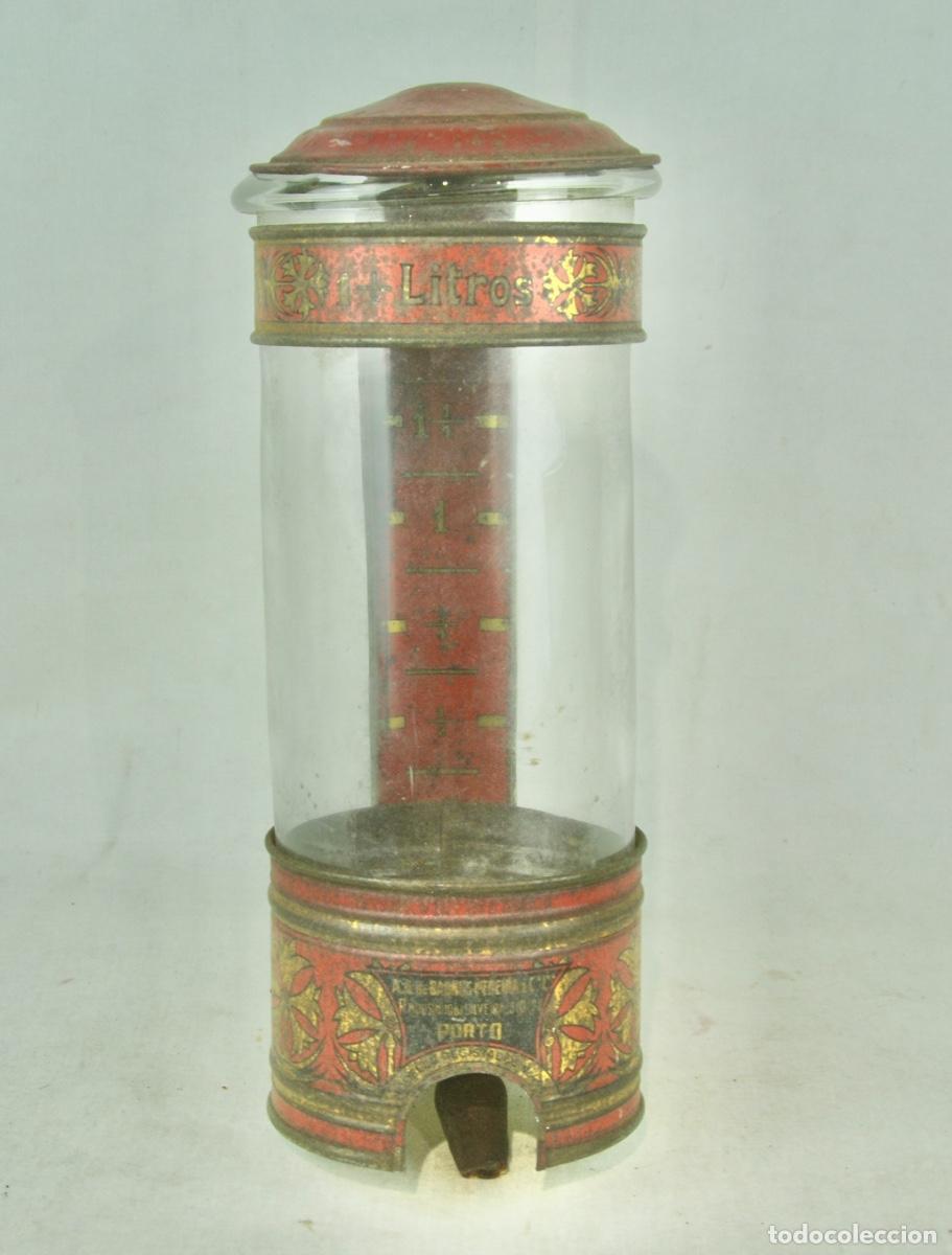 Antig&uuml;edades: Aparato m&eacute;dico hospital metal y cristal Portugu&eacute;s