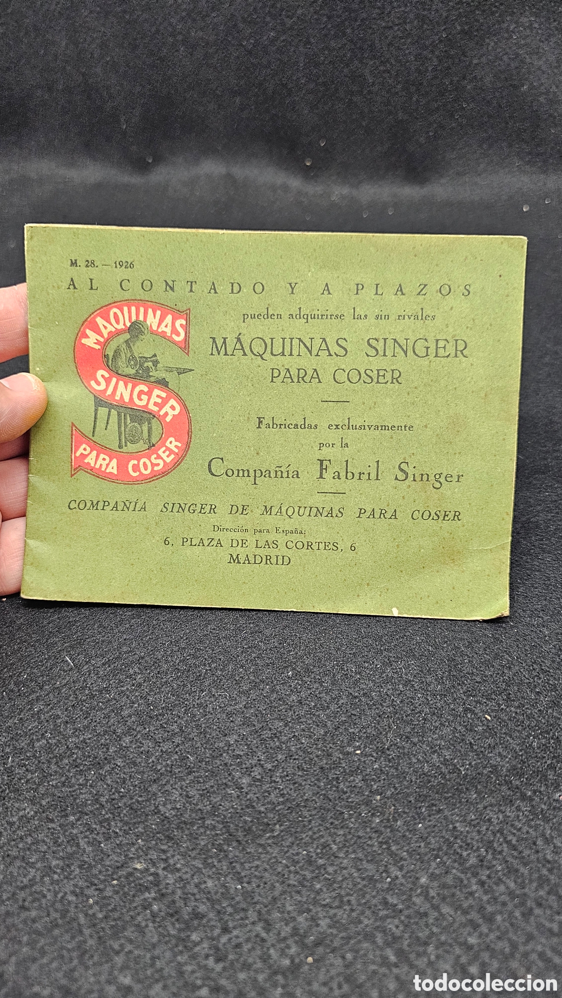 Antiques: Antiguo cat&aacute;logo de maquinas de coser Singer