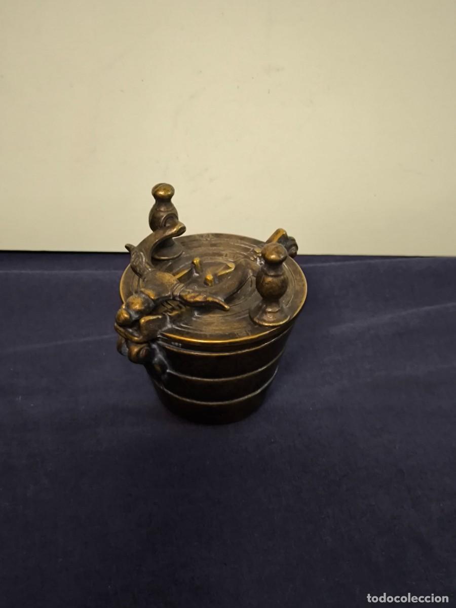 Antig&uuml;edades: PONDERAL DE BRONCE DEL SIGLO XIX