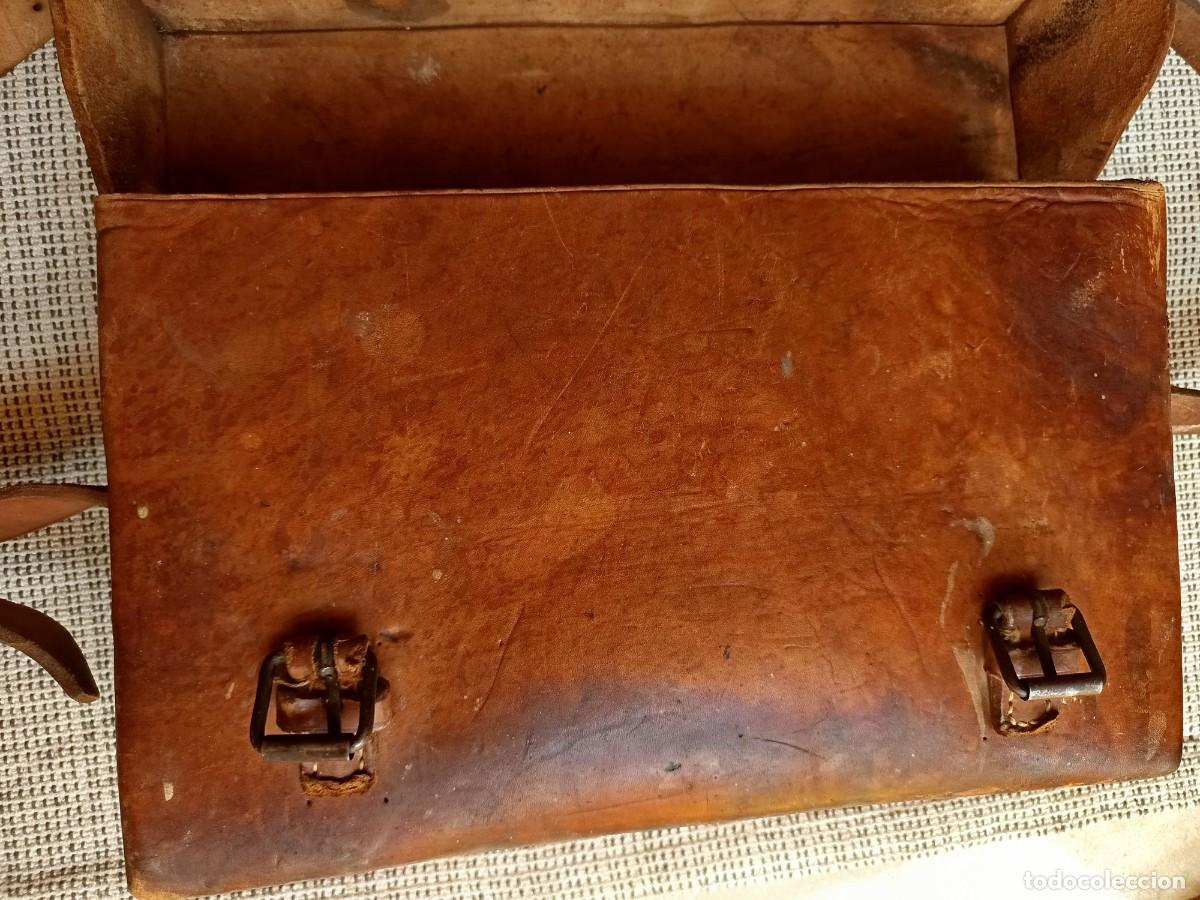 Antig&uuml;edades: Cartera cuero Tel&eacute;fonos. - Foto 3