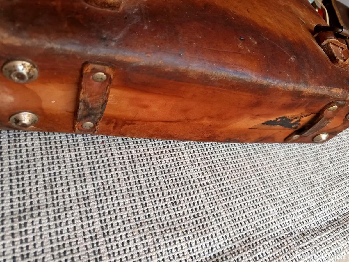 Antig&uuml;edades: Cartera cuero Tel&eacute;fonos. - Foto 4