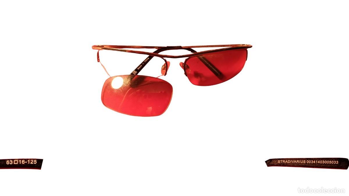 Antiquit&auml;ten: Gafa Stradivarius &middot; Semi-rimless dorada &middot; TALLA 63/16/125 &middot; LENTE TRANSPARENTE SUELTA &middot; 2021