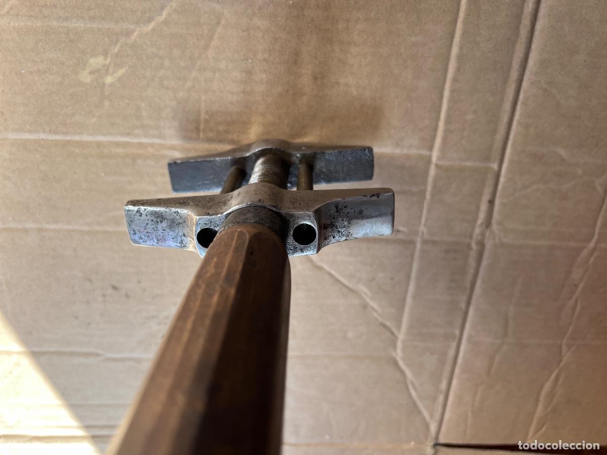 Antig&uuml;edades: Llave inglesa 32 cm y 7 cm boca - Foto 7