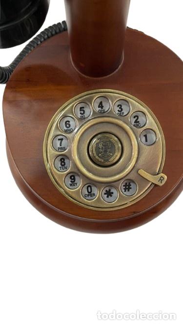 Tel&eacute;fonos: Tel&eacute;fono antiguo de estilo candlestick - Foto 3