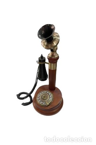 Tel&eacute;fonos: Auricular de Tel&eacute;fono Antiguo con Cables
