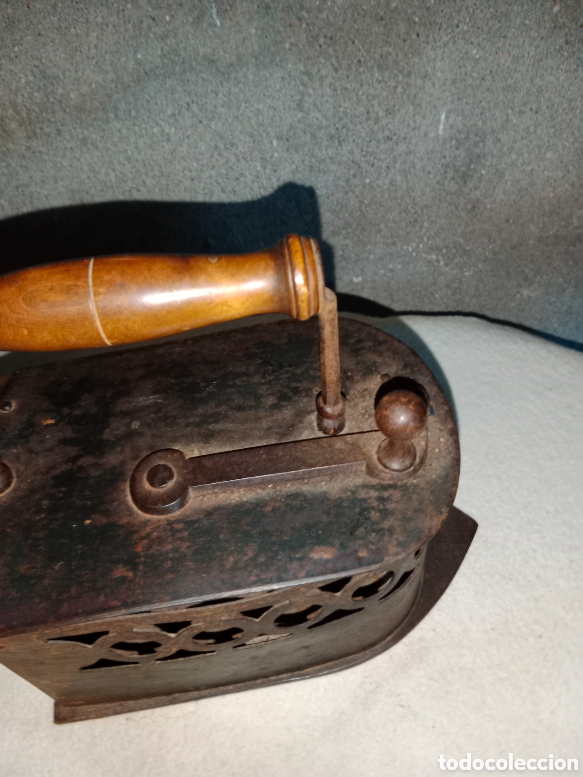 Antig&uuml;edades: Antigua Plancha francesa Bretona.. - Foto 3