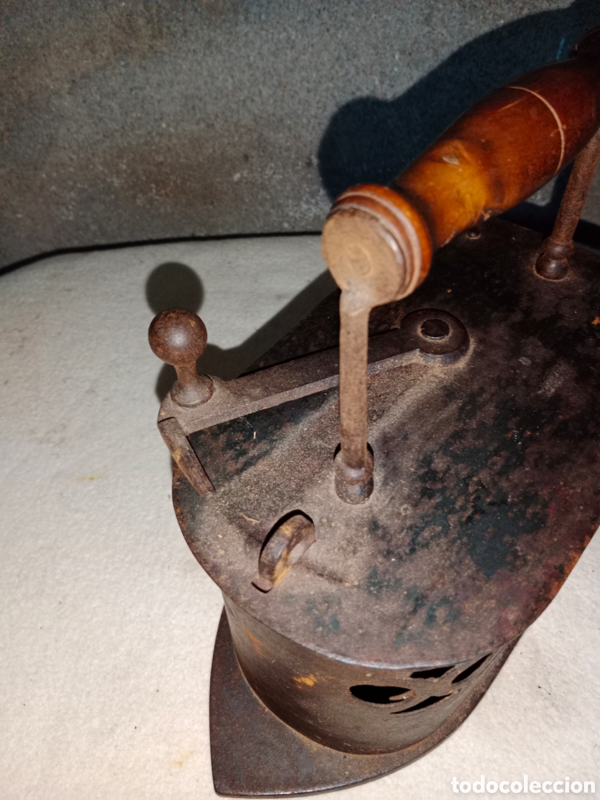 Antig&uuml;edades: Antigua Plancha francesa Bretona.. - Foto 6