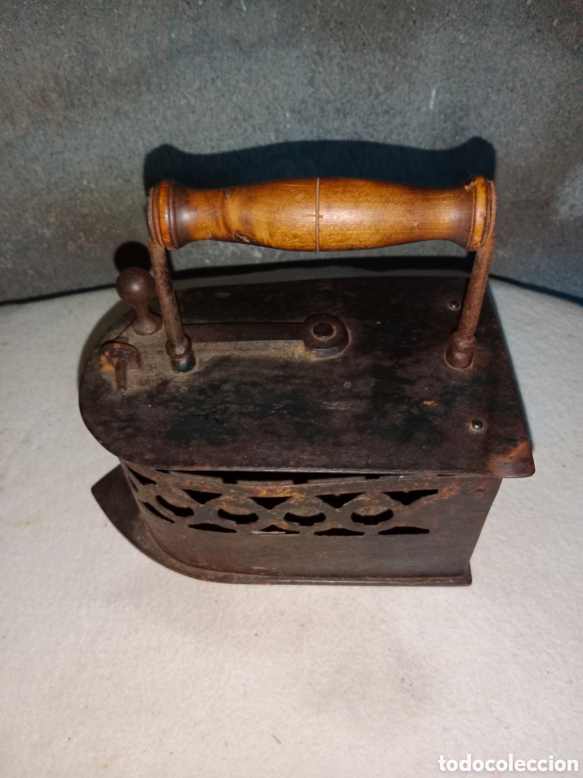Antig&uuml;edades: Antigua Plancha francesa Bretona.. - Foto 12