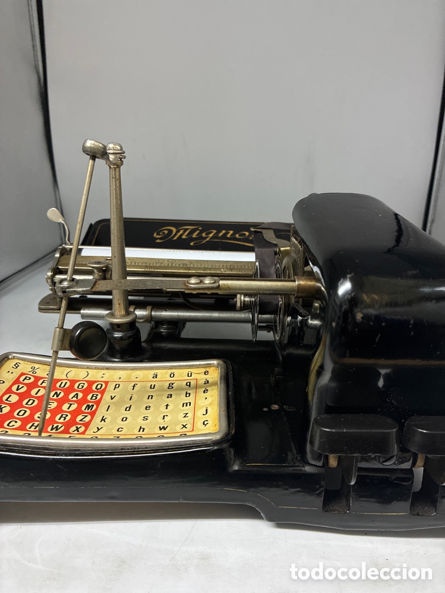 Antig&uuml;edades: M&aacute;quina de Escribir MIGNON n&uacute;mero 2. - Foto 5