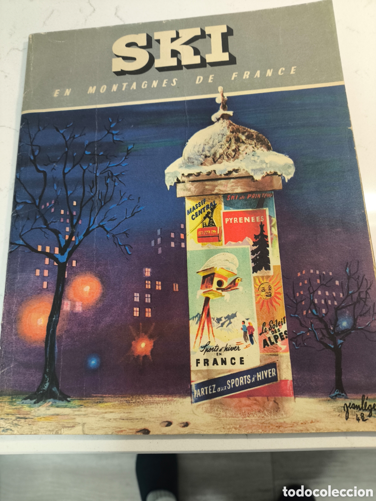 Antig&uuml;edades: Revista Ski en Montagnes de France 1948-1949