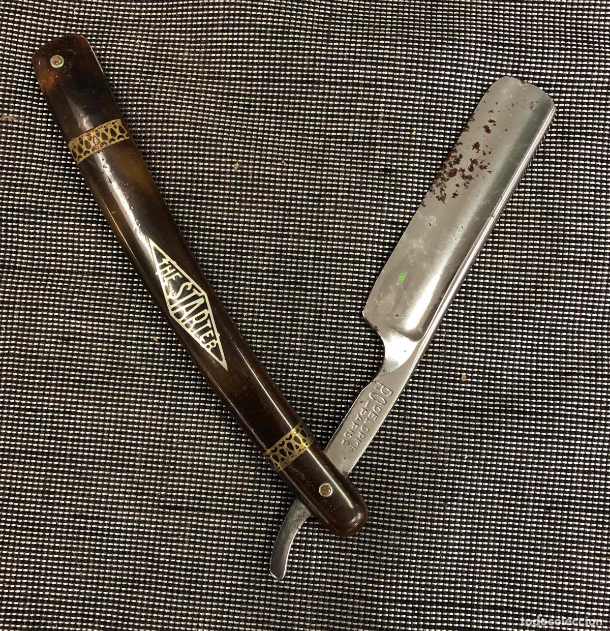 Antig&uuml;edades: NAVAJA AFEITAR THE STARTER RO DELORME. 210 5/8. EN ESTUCHE ORIGINAL
