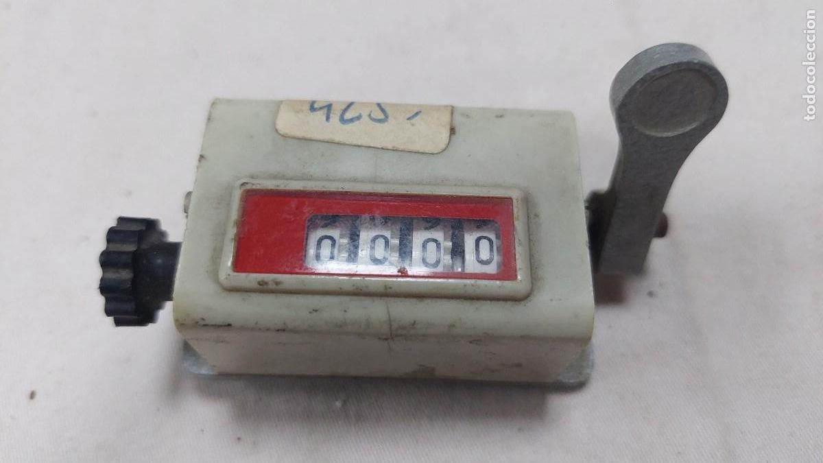 Antig&uuml;edades: Contador manual trumeter Funcionando