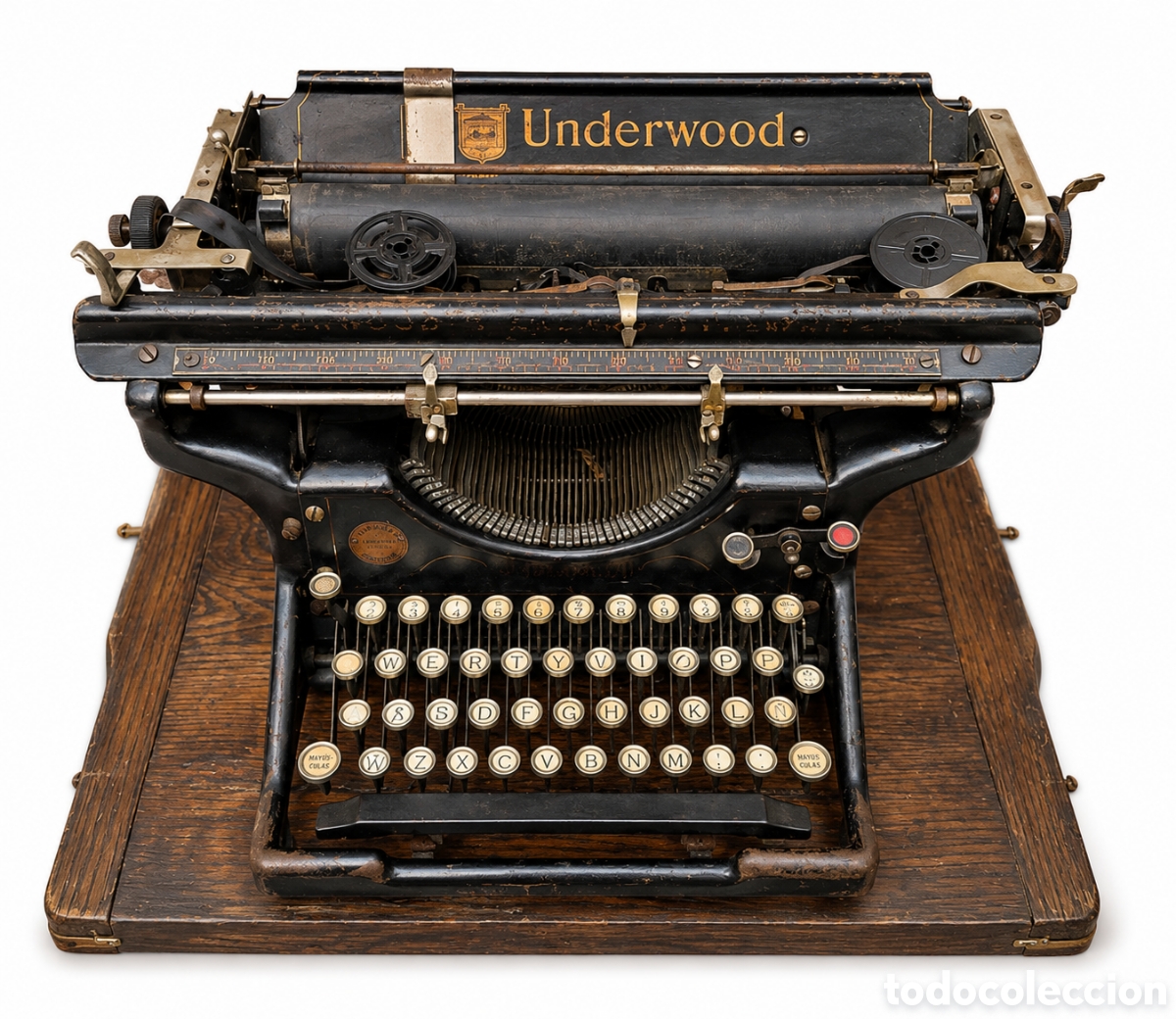 Antig&uuml;edades: M&aacute;quina de escribir Underwood | A&ntilde;o 1927