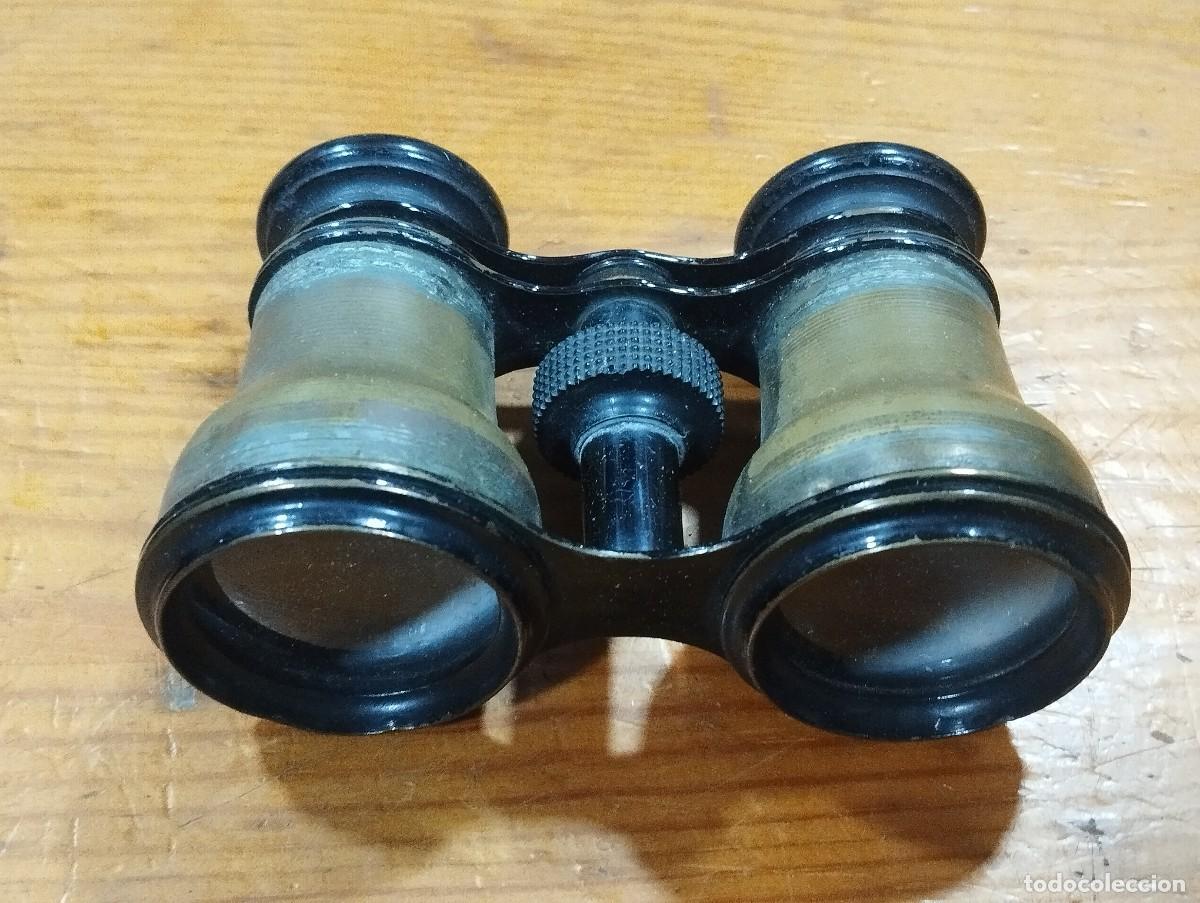 Antig&uuml;edades: PRISM&Aacute;TICOS ANTIGUOS MET&Aacute;LICOS EN SU FUNDA.
