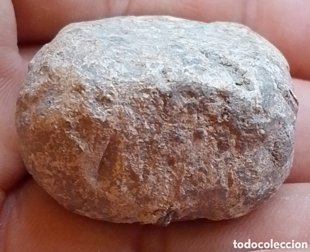 Antig&uuml;edades: Pesa romana de plomo con asa de bronce - Foto 4