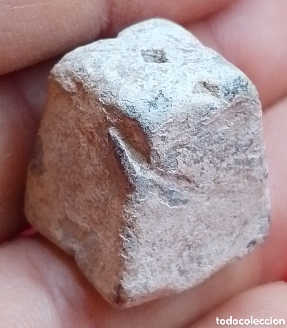Antig&uuml;edades: Pesa romana de plomo piramidal - Foto 2