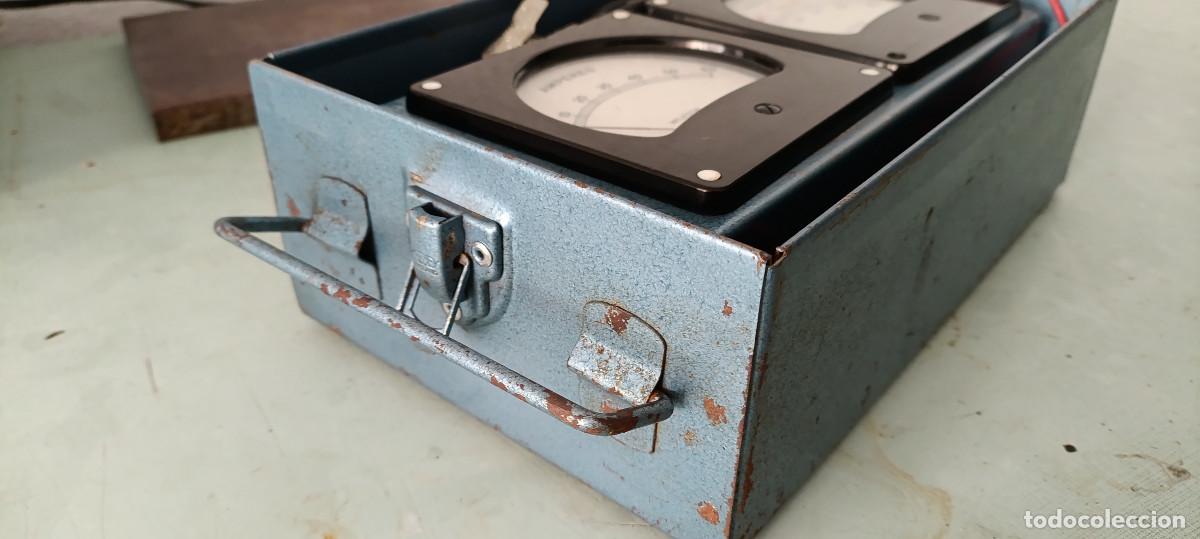 Antig&uuml;edades: COMPROBADOR DE AMPERIOS Y VOLTIOS WILKSON - Foto 3