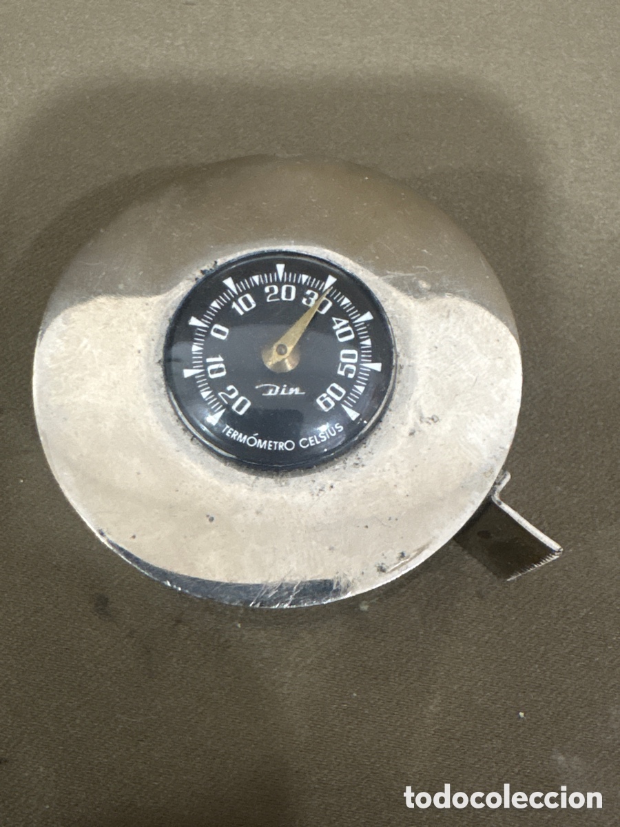 Antig&uuml;edades: TERM&Oacute;METRO CELSIUS,MARCA DIN,5cm de di&aacute;metro*ver fotos*