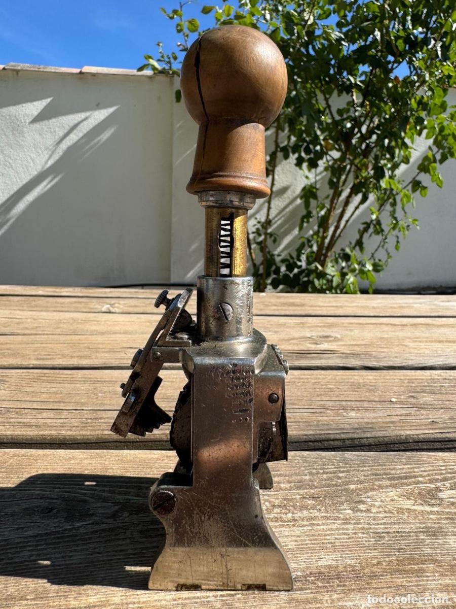 Antig&uuml;edades: Sello oficina fechas giratorias mitad s XX EL CASCO 18CMS