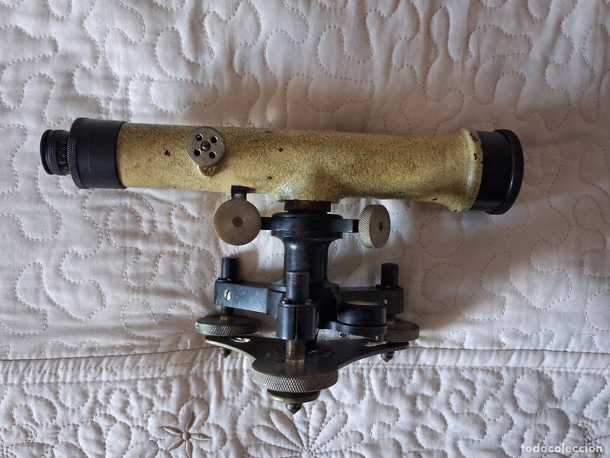 Antig&uuml;edades: Topograf&iacute;a instrumento antiguo Nivel Reiss