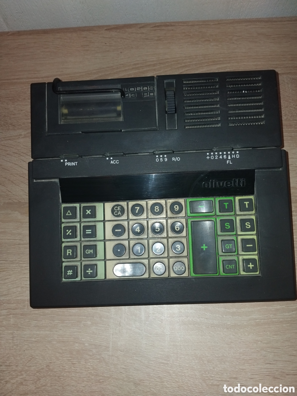 Antig&uuml;edades: Calculadora Olivetti logos 43 pd - Foto 4