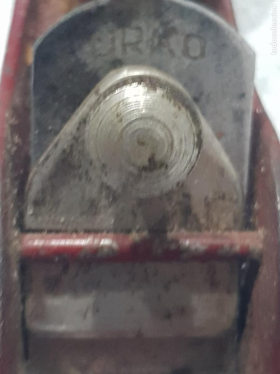 Antig&uuml;edades: GARLOPA CEPILLO METALICO URKO-100 - Foto 9
