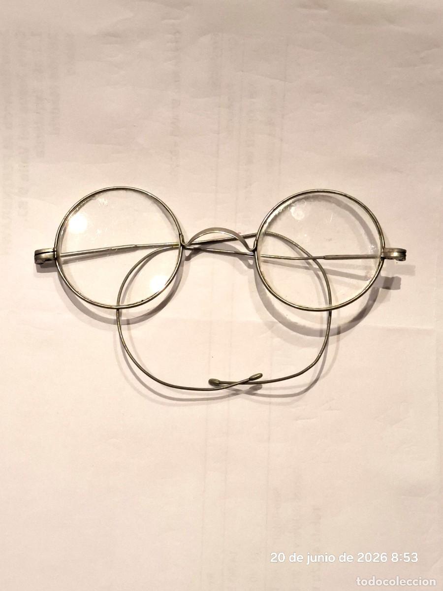 Antig&uuml;edades: GAFAS ANTIGUAS ESTILO STEAMPUNK QUEVEDO - Foto 1