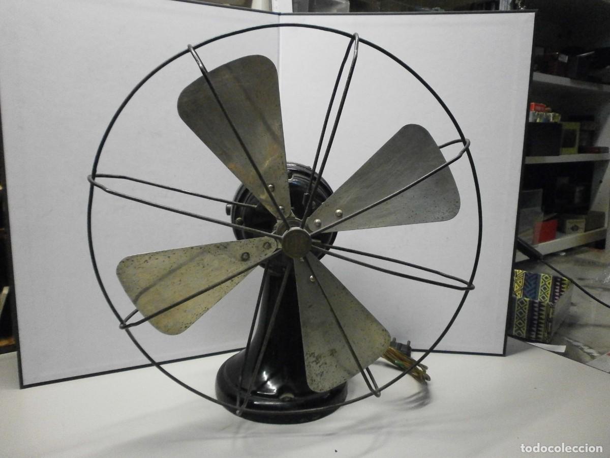 Antig&uuml;edades: antiguo ventilador italiano compa&ntilde;ia general de electricidad milano