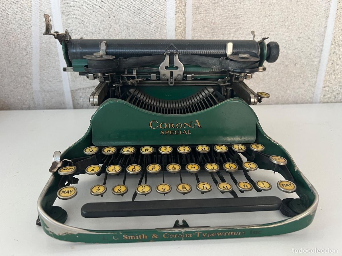 Antig&uuml;edades: MAQUINA DE ESCRIBIR PLEGABLE CORONA SPECIAL