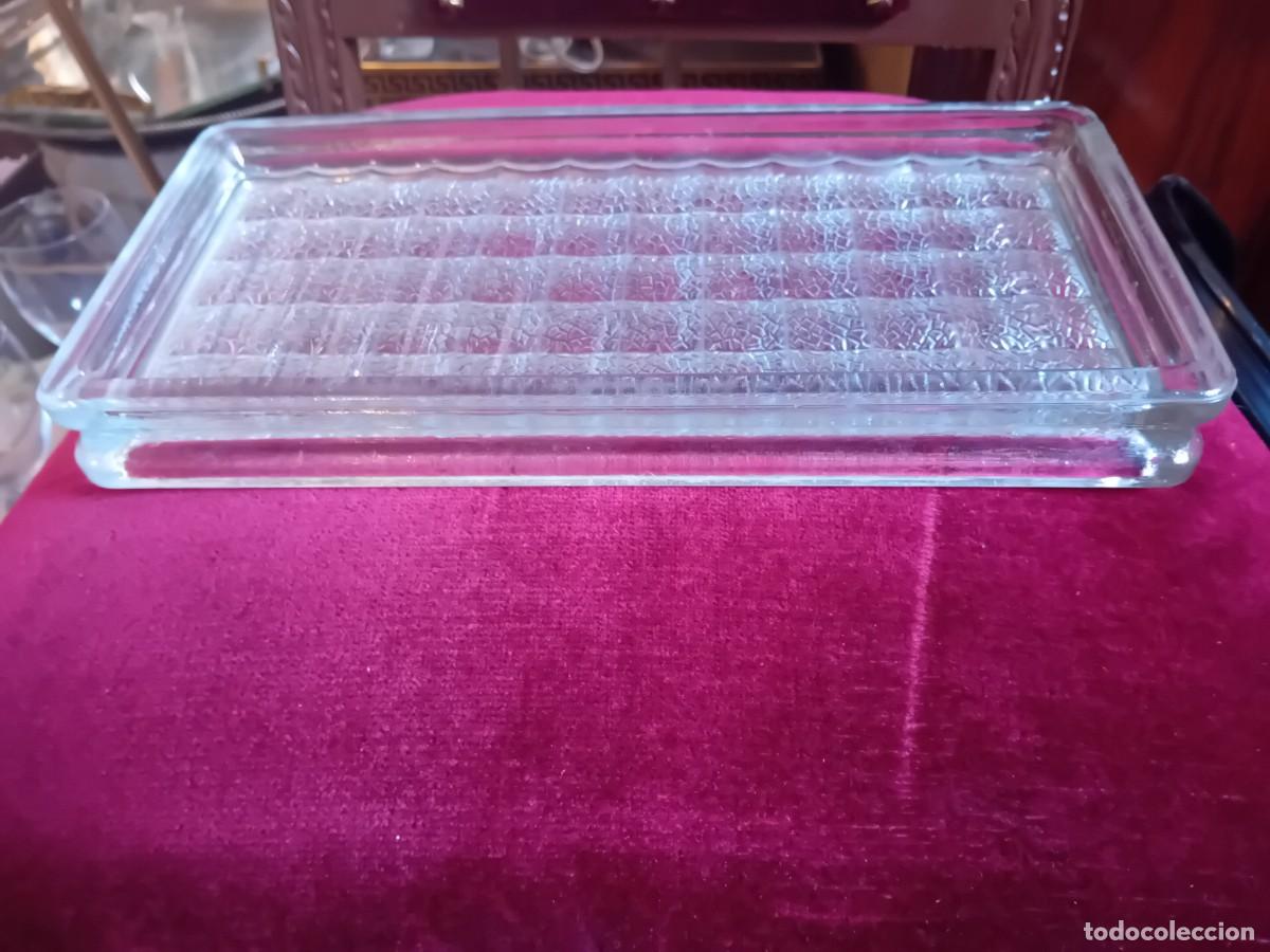 Antig&uuml;edades: Ladrillo de cristal macizo d&eacute;cada de los 70