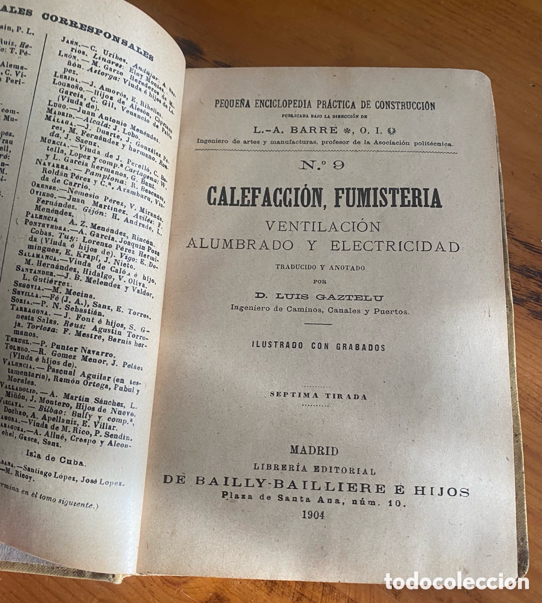 Antig&uuml;edades: Libro peque&ntilde;a Enciclopedia construcci&oacute;n 9 - Foto 3