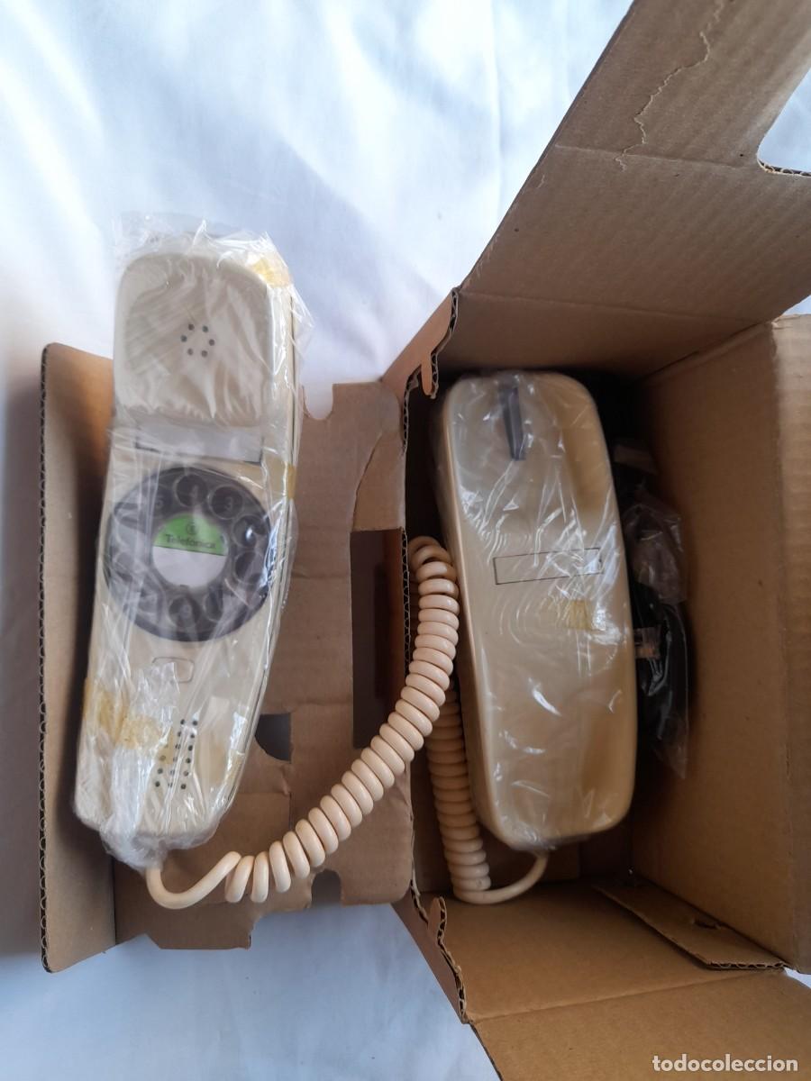 Telefoni: TEL&Eacute;FONO G&Oacute;NDOLA CREMA NUEVO A ESTRENAR. CTNE TELEF&Oacute;NICA. A&Ntilde;OS 80. BEIGE