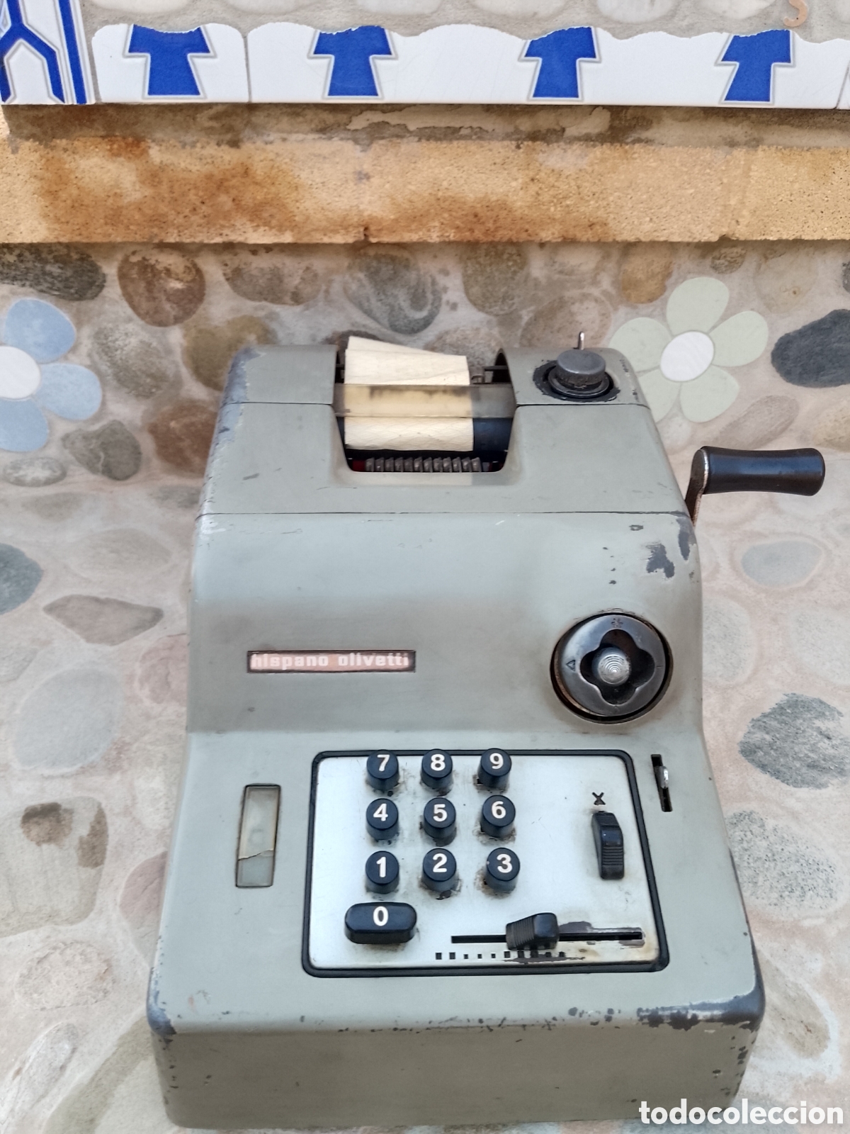 Antig&uuml;edades: Calculadora hispano olivetti vintage - Foto 2
