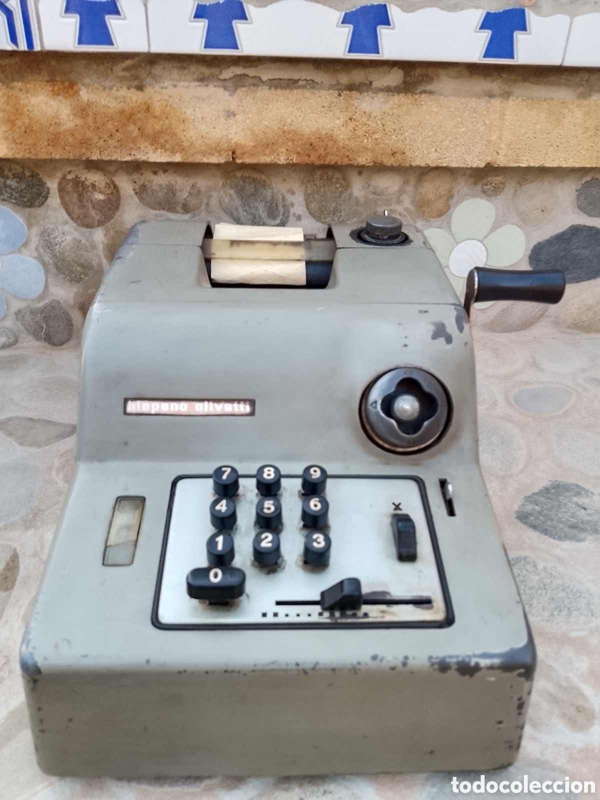 Antig&uuml;edades: Calculadora hispano olivetti vintage - Foto 6