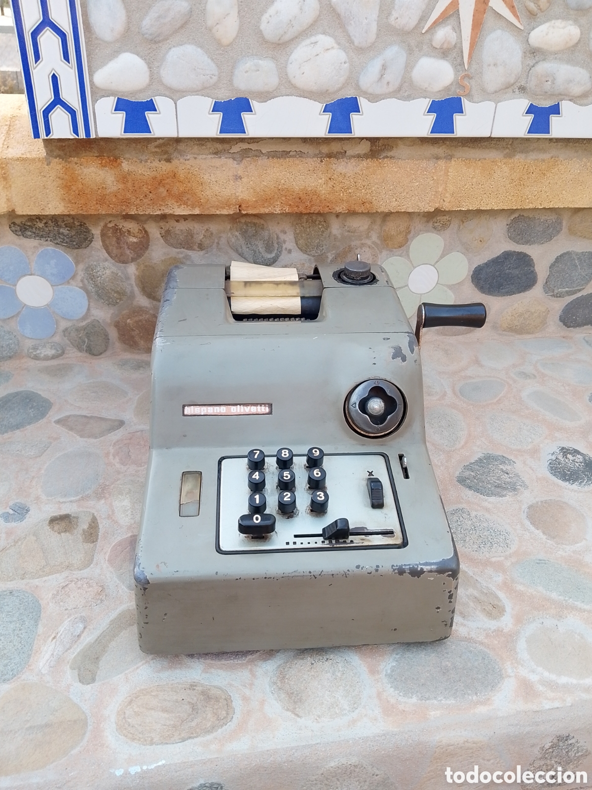 Antig&uuml;edades: Calculadora hispano olivetti vintage - Foto 1