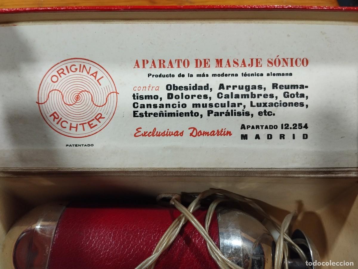 Antig&uuml;edades: APARATO DE MASAJE SONICO EN CAJA ORIGINAL. - Foto 3