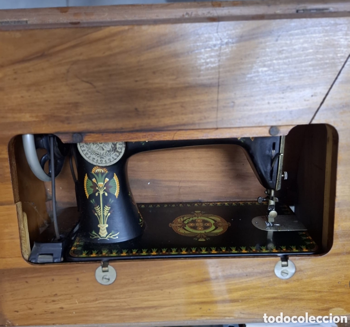 Antig&uuml;edades: M&aacute;quina de coser Singer de 1887 - Foto 5